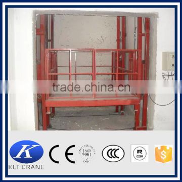 warehouse freight cargo hydraulic lift elevator platform