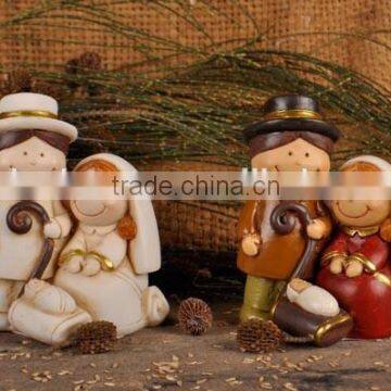 Polyresin Material Souvenir Nativity Set photo-3