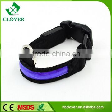 Fashion and popular design reflective nylon dog collar