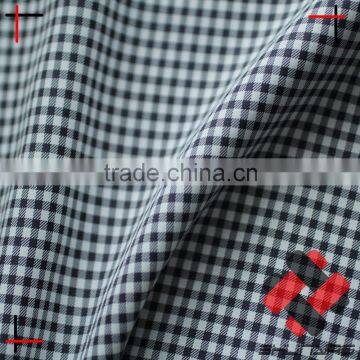 Cationic Polyester Plaid Pongee Imitation Yarn Dyed Fabric for Shirt photo-4