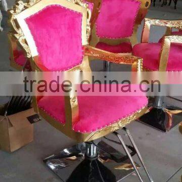 2016 hot sale luxury antique hair salon baber chair