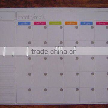 steel sheet for making calendar board