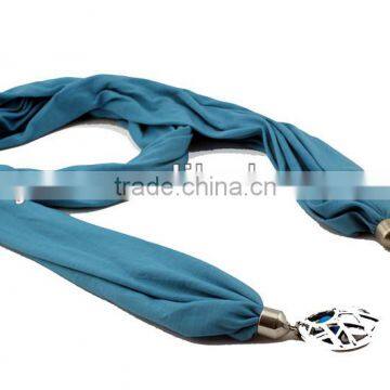 Popular hot sell neckwear fashion scarf pattern necklace