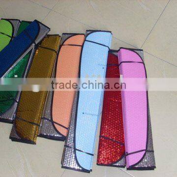 PEVA foldable car sunshade