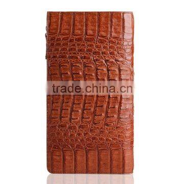 Factory Price Lower MOQ Alligator Crocodile Man Wallet Multi-card Slot Man Wallet