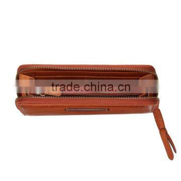 New Arrival Lady Long Wallet , Ladies Clutch Bag Genuine Cowhide Leather Women Purse photo-4