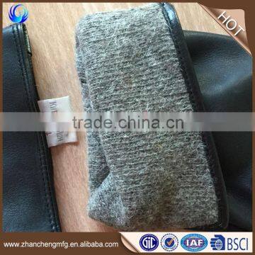 Plain Style Mens Goat Skin Leather Gloves photo-3
