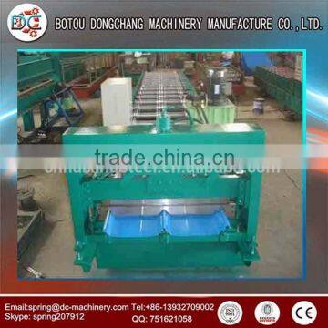 Best Sell Stone Coated Roof Tile Making Machine Line, Trapezoidal Single Sheet Roof Roll Forming Machine photo-5