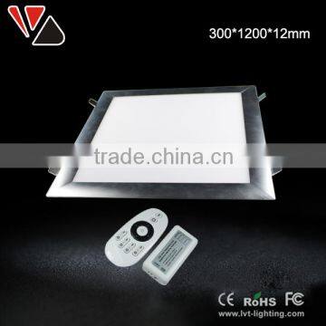 square wall mounted dimmable led panel light