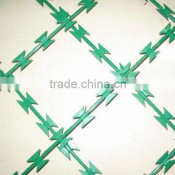 Plastic Coated Razor Barbed Wire From Beijing Manufacturer