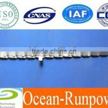 Aluminium clad steel of lnbe splicing rods