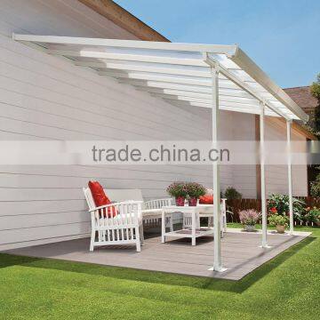 Aluminium polycarbonate covering patio Canopies