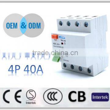 Residual Current Circuit Breaker 4P rccb