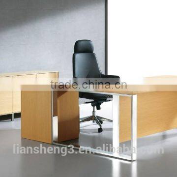LS-3331 Director Office Furniture Table Design,MDF Big Size Office Table Specifications