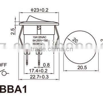 Boat Switch,Rocker Switch Household Appliance Switch,4pin On/off Rocker Switch photo-3