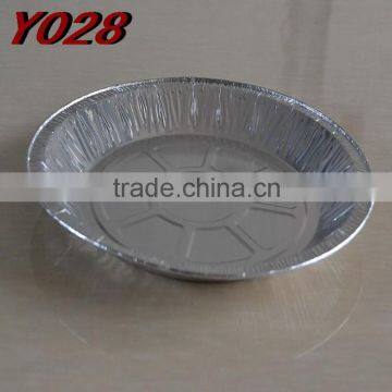 round aluminum foil pan