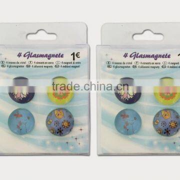 Wholesale Delicate Appearance Fridge Magnet Glass Custom Fridge Magnet Glass Gifts photo-3