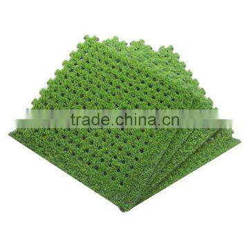 SUZHOU EVA foam material factory price new product environmental plastic grass artificial mat