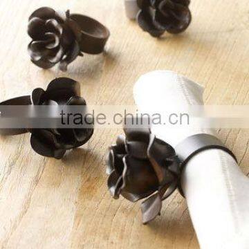 Rose Napkin rings