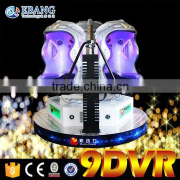 Newest Virtual Reality Electric 360 Degree 9d Egg Vr Cinema Simulator for Sale