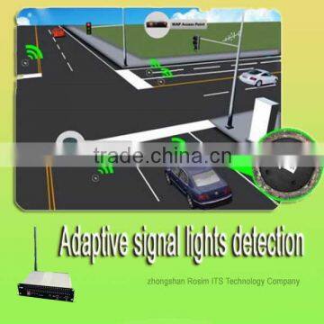 Intersection Wireless Magnetic Vehicle Detection Sensor for Traffic Management