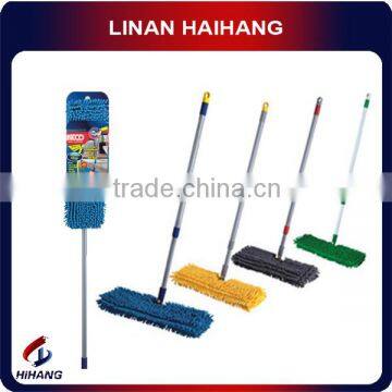 China manufactuer chenille double-sided flat mop 360 broom mop