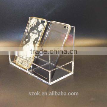 Simple Design Clear Acrylic Mobile Phone Holder photo-3