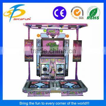 47 inch Super Dance Station 4 electronic coin operated dance game machine manufacturer