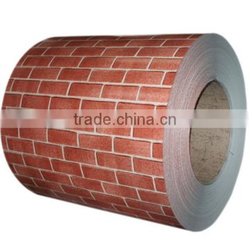 Brick pattern PPGI painted coil for roofing sheets