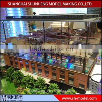 commercial business architectural model , building scale model making / scale model making