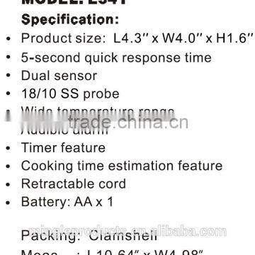 Dual Sensor Oven/BBQ Thermometer_E341 photo-4