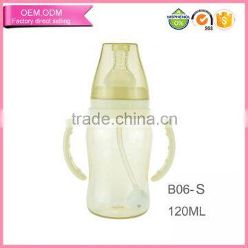 wholesale eco friendly PPSU standard neck baby bottle straw