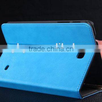 Slip leather covers for Samsung galaxy t230