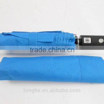 auto umbrella with light handle led flash light umbrella