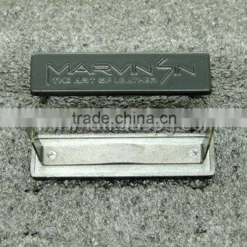 CR-ML00028 Wholesale Brand Logo Permanent Adhesive Metal Label With Great Price photo-3