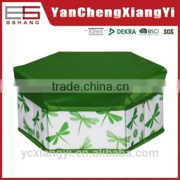 Small Cheap Carbonized Hexagon Paper Board Storage Box