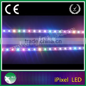 Magic digital led strip ,waterproof by silicon coating