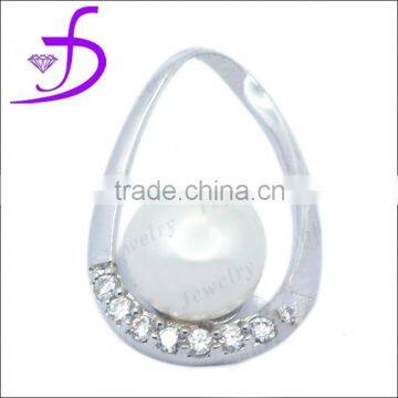 925 Sterling Silver Jewelry fahsion pendant mother of pearl pendant