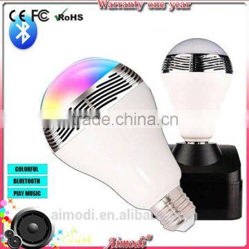 innovative led light bluetooth Speaker bulb,wireless bluetooth speaker