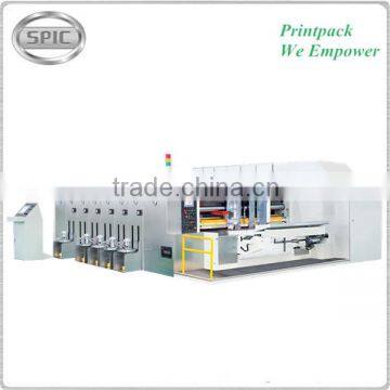 4 Color Automatic Corrugated Carton Box Flexo Printing Machine