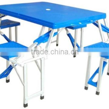 Camping plastic folding picnic table