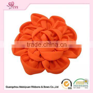 2015 cheap wholesale personalized red ribbon flowers