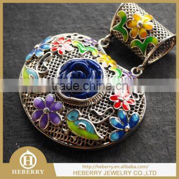 new style crystal rhinestone pendant flower shape elegant gift