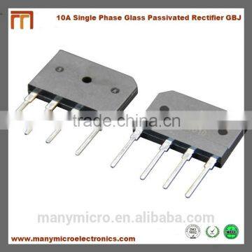 10A 50V-1000V Single Phase Glass Passivated Bridge Rectifier GBJ1010 photo-4