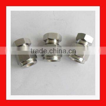 Stainless steel ferrule end Hex Cap