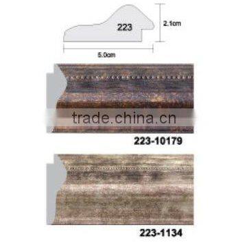 polystyrene frame moulding/plastic mirror moulding/ps frame profile