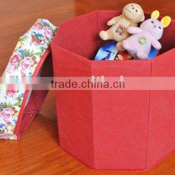 Foldable Storage Stool