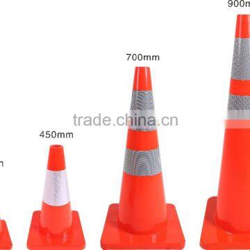 Factory supply Flexible Orange PVC Traffic Cone