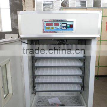 CE approved holding 528 eggs automatic control incubator