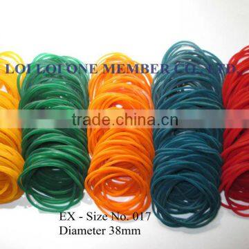 Rubber band for money